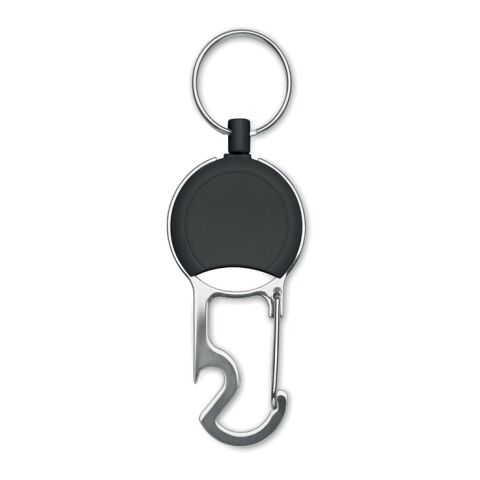 Retractable badge holder set black | No Branding | not available | not available | not available