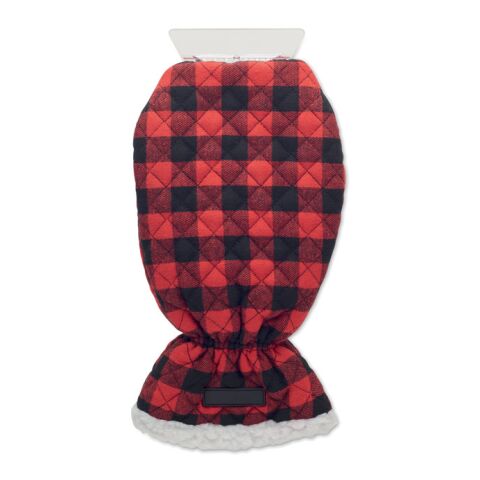 Quilted ice scraper glove red | No Branding | not available | not available | not available