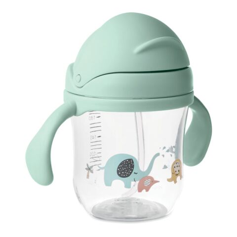 Baby sippy cup in Tritan. Mint Green | No Branding | not available | not available