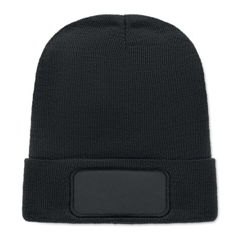 Unisex beanie RPET polyester black | No Branding | not available | not available | not available