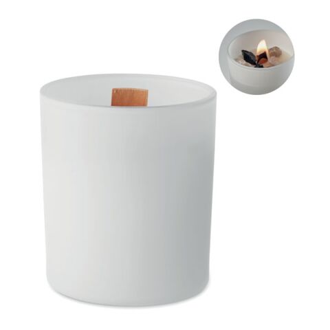 Plant based wax candle 200 gr white | No Branding | not available | not available