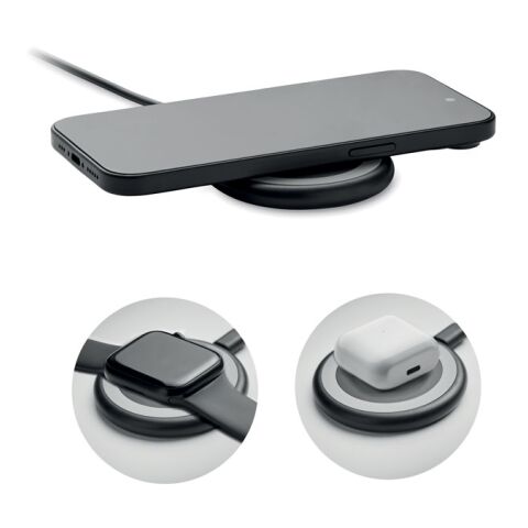 3 in 1 wireless charger 15W black | No Branding | not available | not available | not available