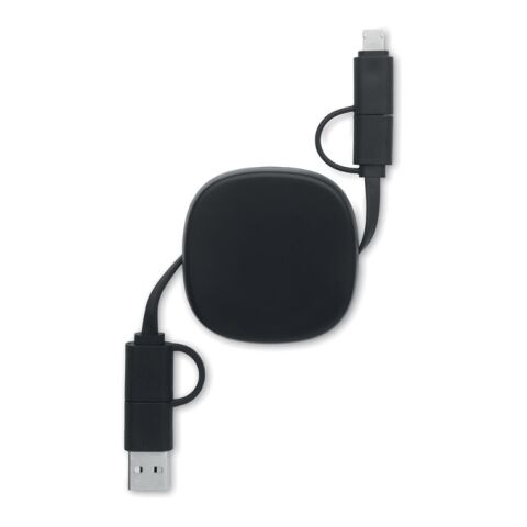 60W retractable charging cable black | No Branding | not available | not available | not available