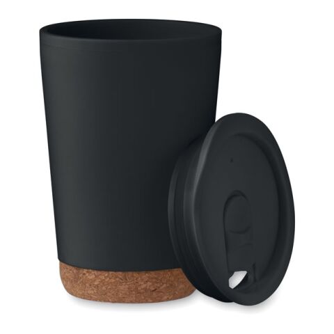 Double wall tumbler 300 ml black | No Branding | not available | not available