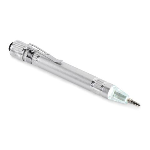recycled multi tool pen silver | No Branding | not available | not available
