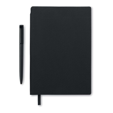 A5 PU notebook with pen black | No Branding | not available | not available | not available