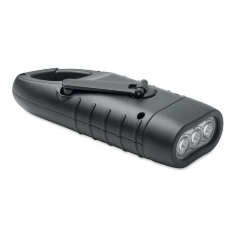 Solar torch with dynamo crank black | No Branding | not available | not available