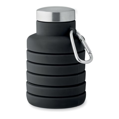 Collapsible bottle 500ml black | No Branding | not available | not available