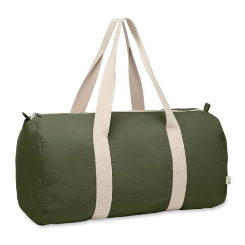 Recycled cotton sports bag Army Green | No Branding | not available | not available | not available