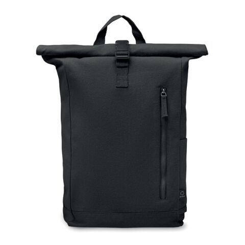 Roll top backpack 390 gr/m² black | No Branding | not available | not available | not available