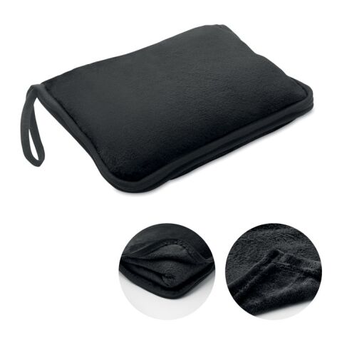 2 in 1 travel blanket set black | No Branding | not available | not available | not available