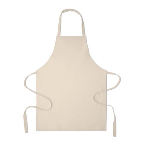 Recycled cotton apron beige | No Branding | not available | not available | not available