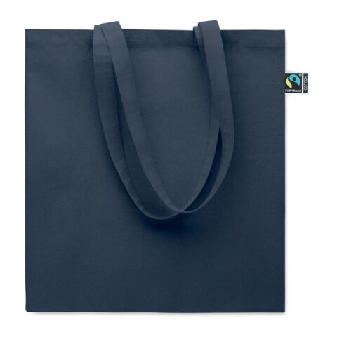 Shopping bag Fairtrade 180 gr blue | No Branding | not available | not available | not available