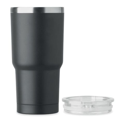 Double wall tumbler 550ml black | No Branding | not available | not available | not available