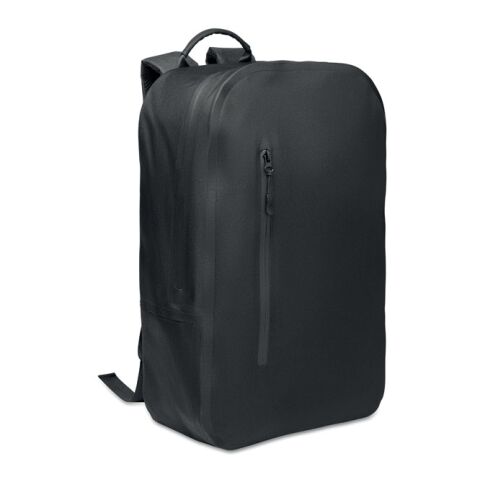 300D RPET computer backpack black | No Branding | not available | not available | not available