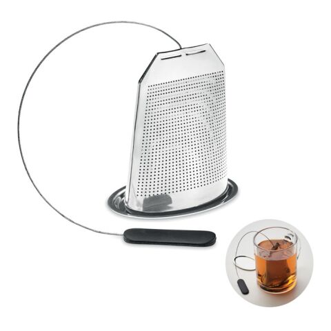 Tea infuser in stainless steel black | No Branding | not available | not available