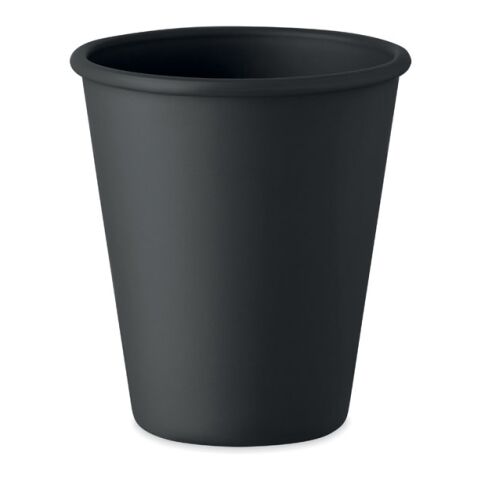 Reusable PLA single wall cup black | No Branding | not available | not available