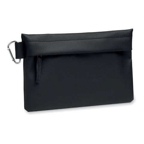 Organizer pouch in 600D RPET black | No Branding | not available | not available | not available