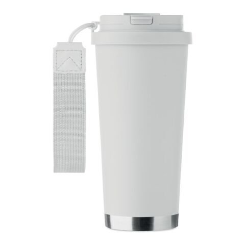 Double wall tumbler 500ml white | No Branding | not available | not available | not available