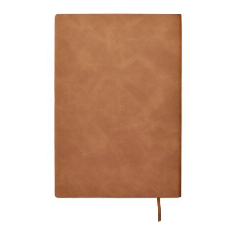 A5 notebook in smokey PU brown | No Branding | not available | not available | not available