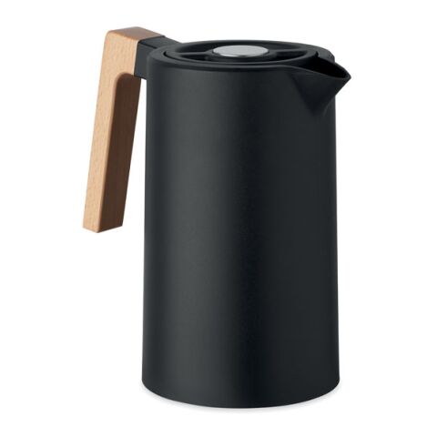 Double wall jug 1L black | No Branding | not available | not available | not available