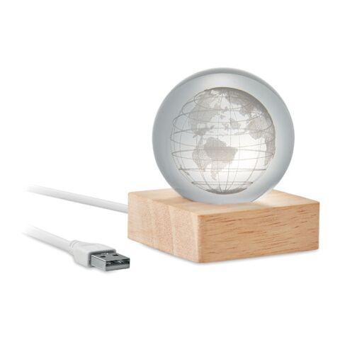 LED globe glass ball wood | No Branding | not available | not available