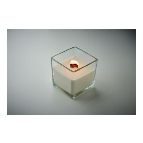 Plant based wax candle 600gr transparent | No Branding | not available | not available