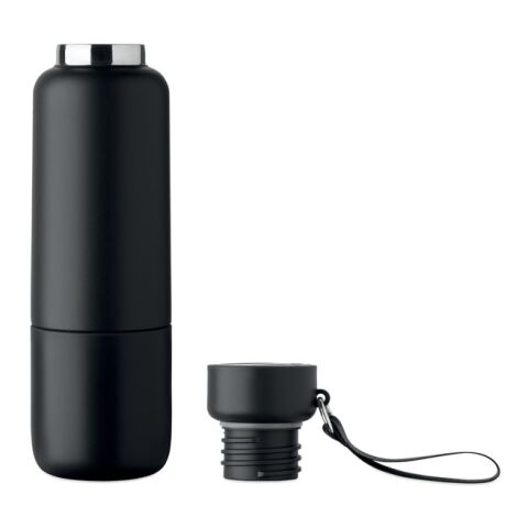 Double wall bottle 500ml black | No Branding | not available | not available | not available