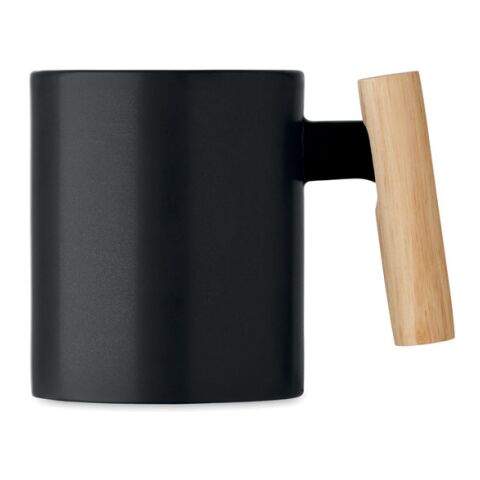 Ceramic mug 320 ml black | No Branding | not available | not available