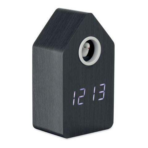MDF cuckoo alarm clock black | No Branding | not available | not available | not available