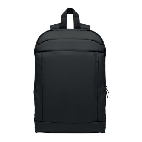 Expandable 600D RPET backpack black | No Branding | not available | not available | not available