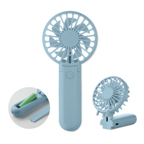 Portable foldable fan heaven blue | No Branding | not available | not available | not available