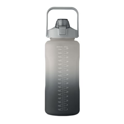 RPET water bottle 2000ml black | No Branding | not available | not available | not available