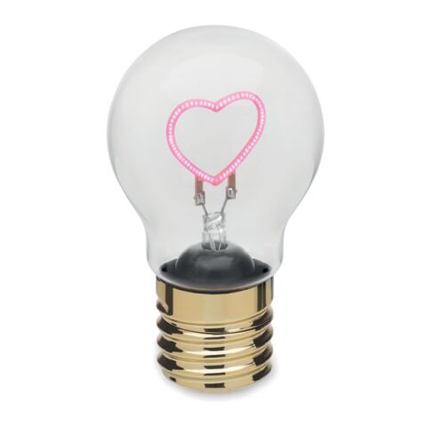 LED decorative bulb neon fuchsia