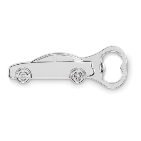Car shape bottle opener matt silver | No Branding | not available | not available