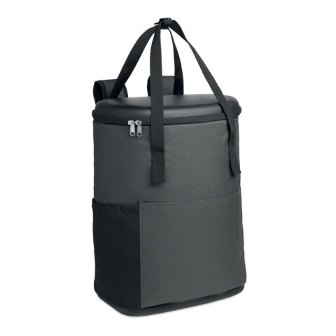 Cooler rucksack 600D RPET grey | No Branding | not available | not available | not available