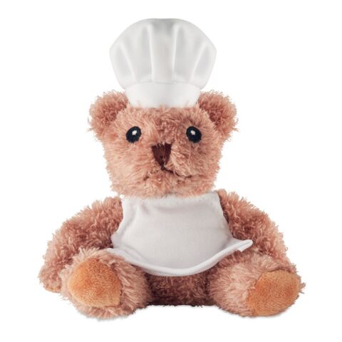 Teddy bear plush chef white | No Branding | not available | not available | not available