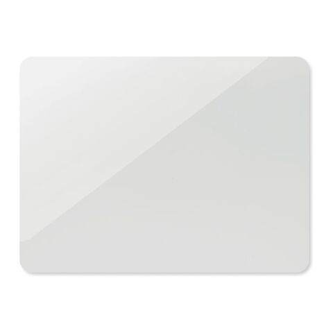 Rectangular magnet in PVC white | No Branding | not available | not available