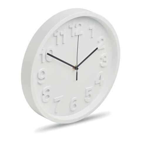 Wall clock in PP white | No Branding | not available | not available | not available