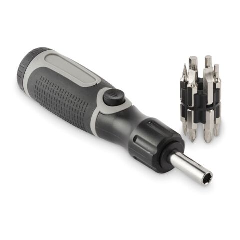 Multi bit bendable screwdriver grey | No Branding | not available | not available | not available