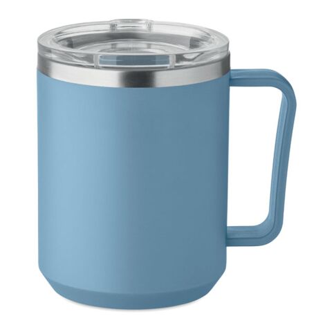 Double wall mug 400ml petrol | No Branding | not available | not available