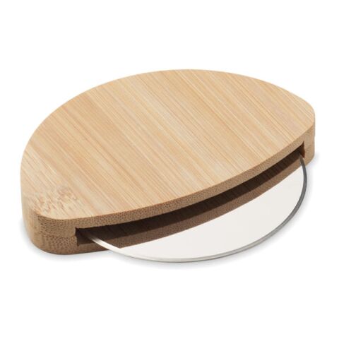 Round bamboo pizza cutter wood | No Branding | not available | not available