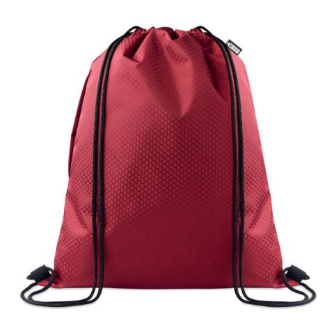 Drawstring bag in 420D RPET Burgundy | No Branding | not available | not available | not available