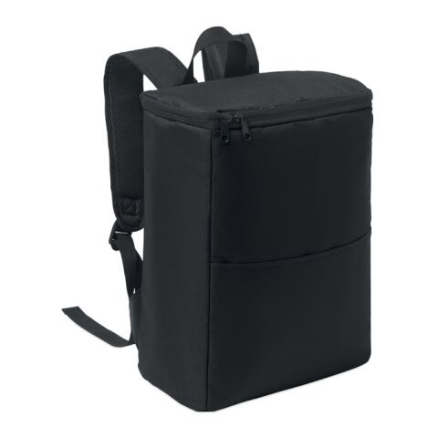 RPET cooler backpack black | No Branding | not available | not available | not available