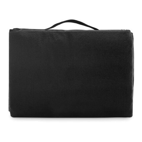 Polar fleece picnic blanket black | No Branding | not available | not available | not available