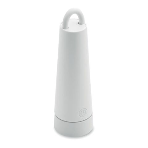 2-in-1 desk lamp and torch white