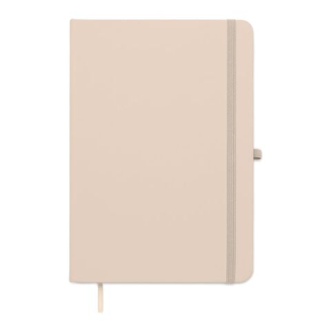 A5 recycled PU notebook Off White