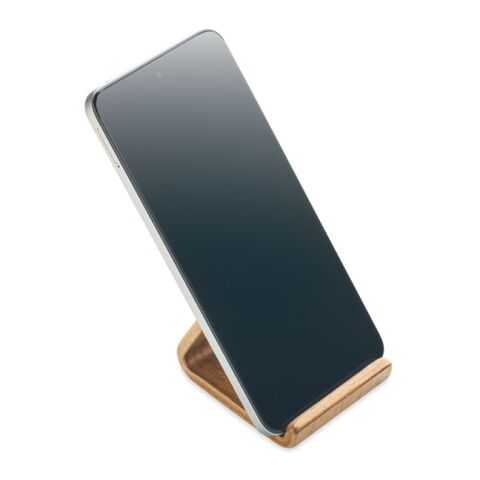 Walnut wood phone stand wood