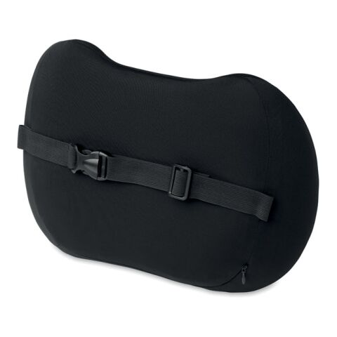 Ergonomic memory foam cushion black