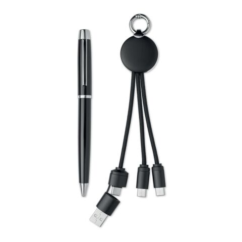 2 piece gift set in box black